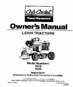 Cub Cadet Lawn Mower 1015-page_pdf